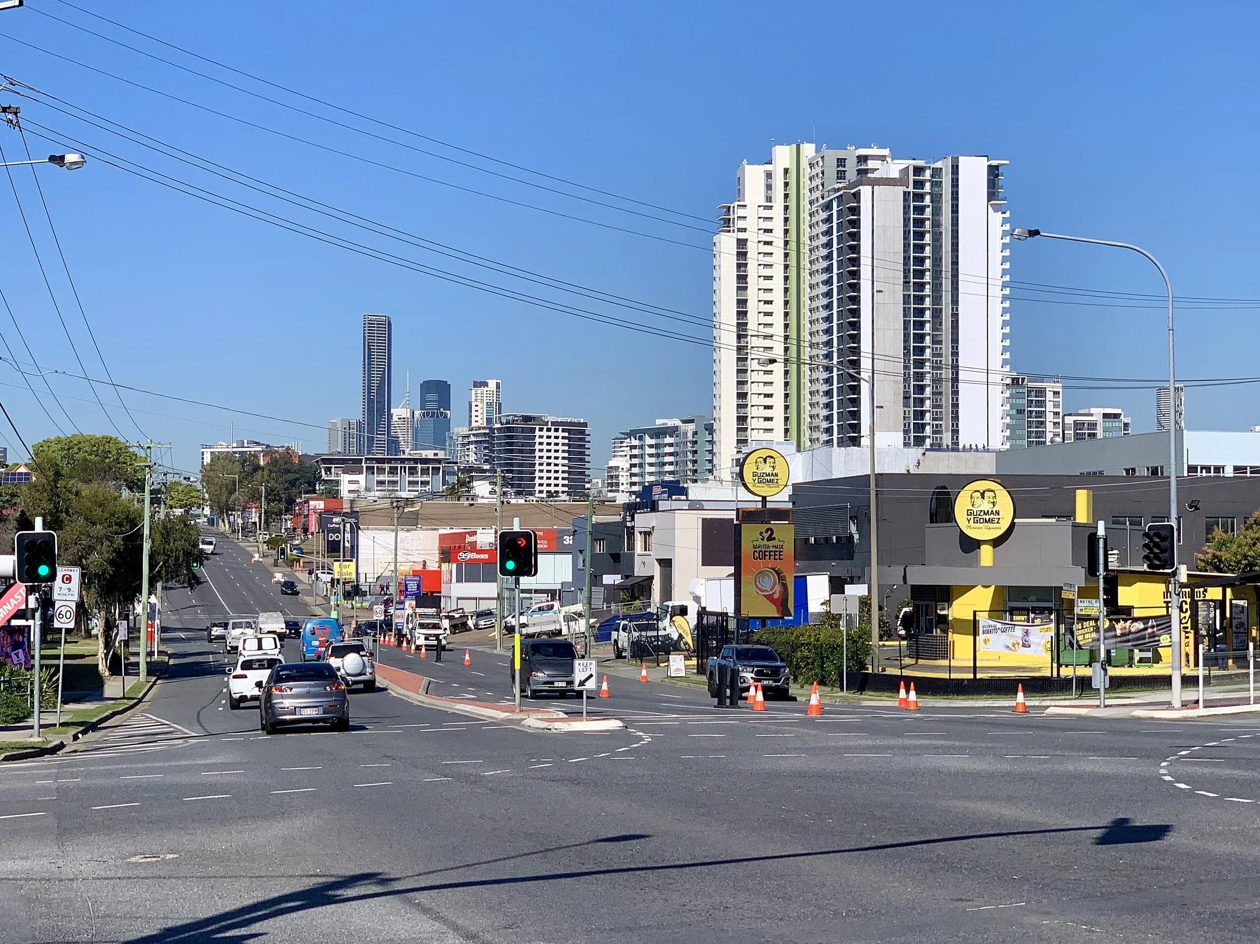 Bowen Hills, Fortitude Valley, New Farm and Newstead