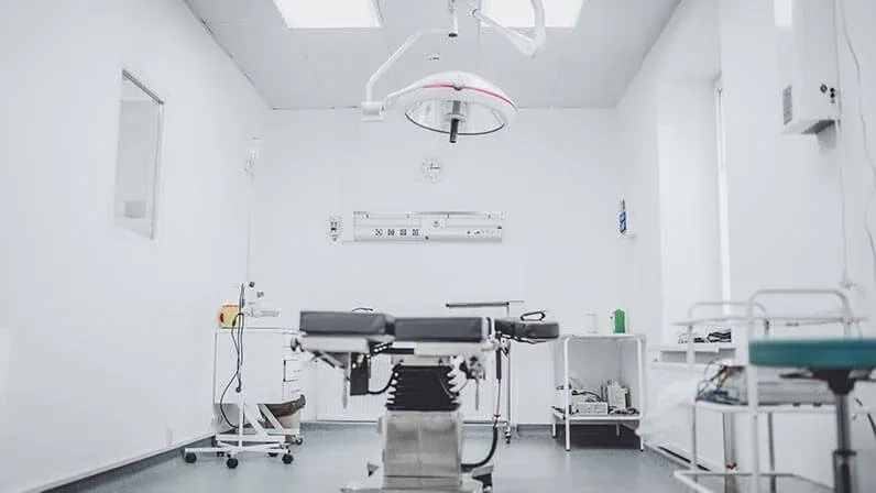 Modern medical practice treatment room