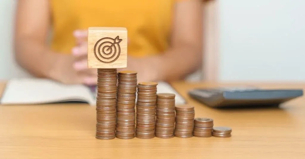 Set a target that includes the deposit, buying costs and money left for life after the move.
