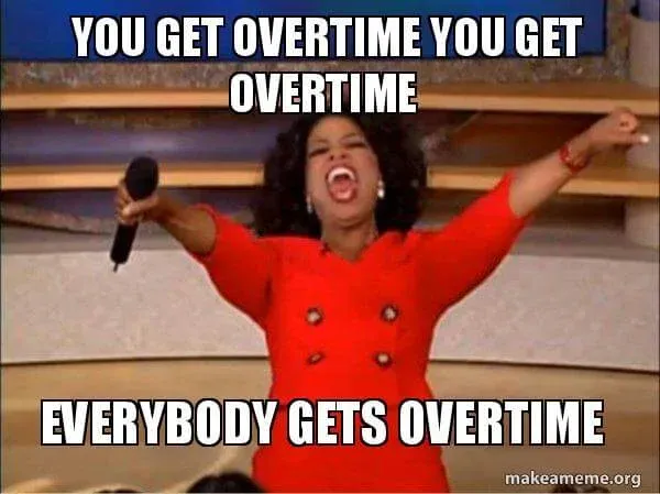 loan declined overtime shift loading