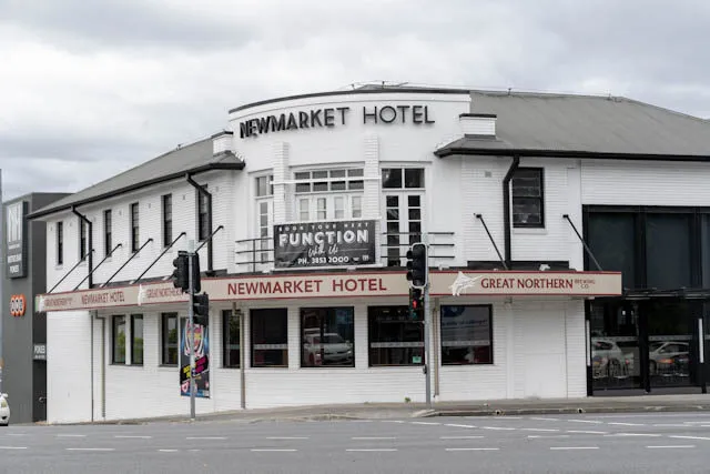 The Newmarket Hotel, a pub on a Brisbane village high street