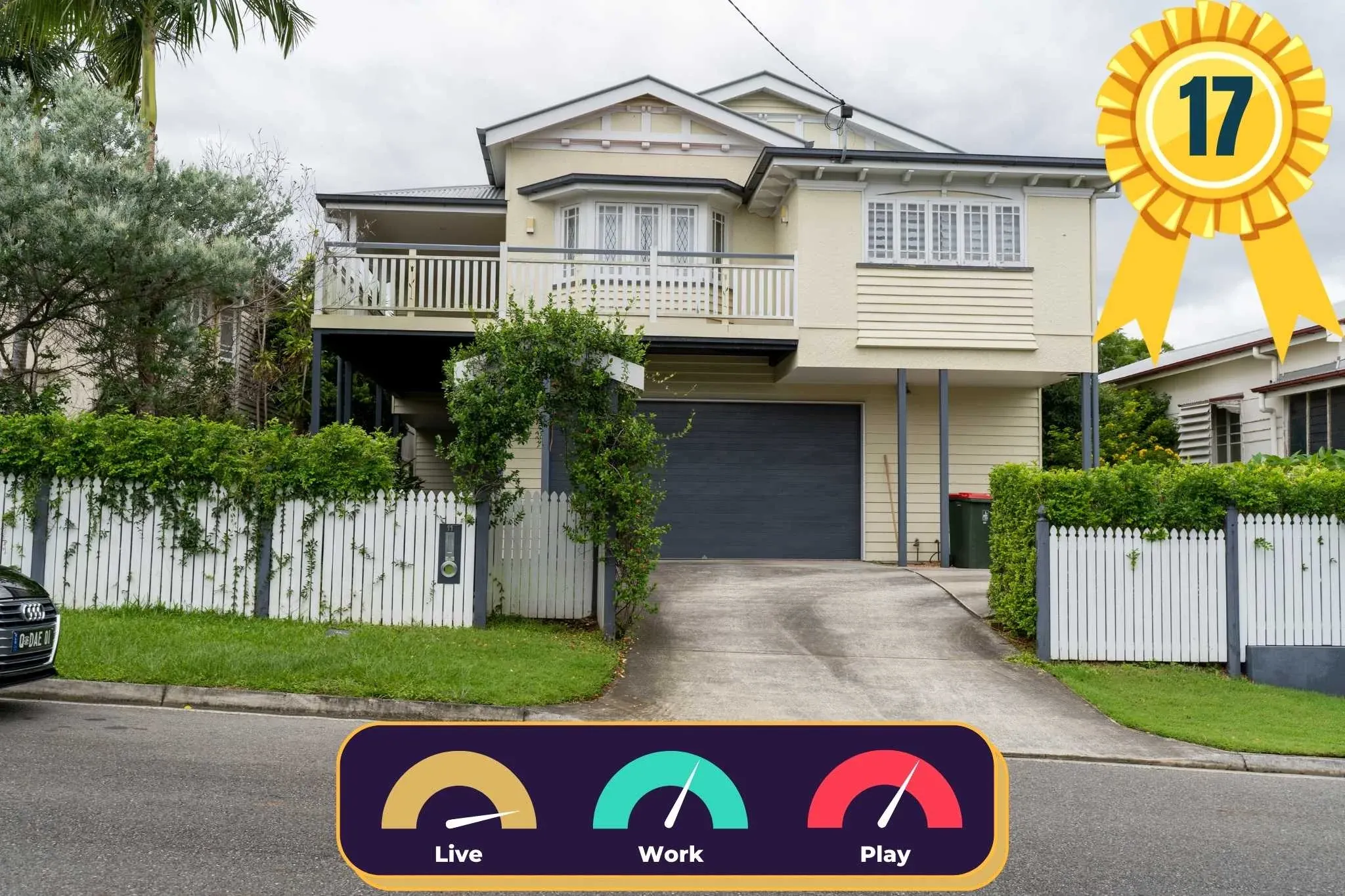 Petrie Terrace is Brisbane's 17th most liveable city