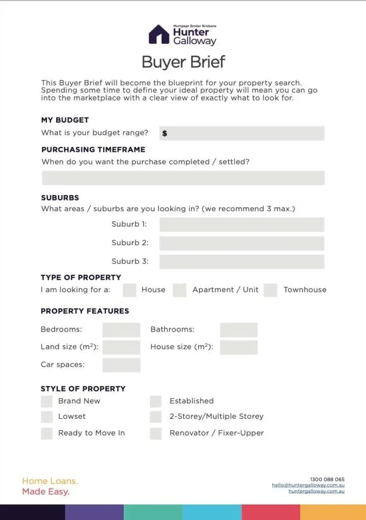 buyer brief
