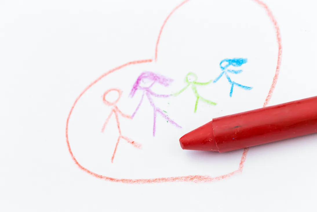 child drawing multiple offer situation