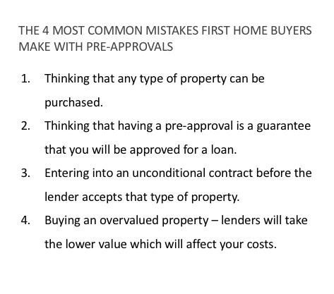 mistakes home buyers make
