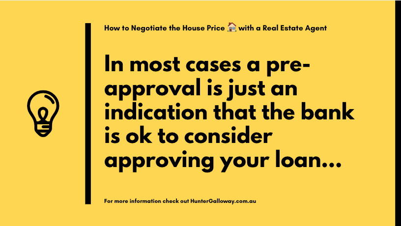 home loan pre-approval is not reliable