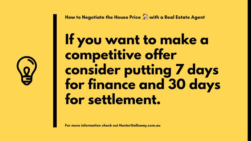 how to make a competitive house offer