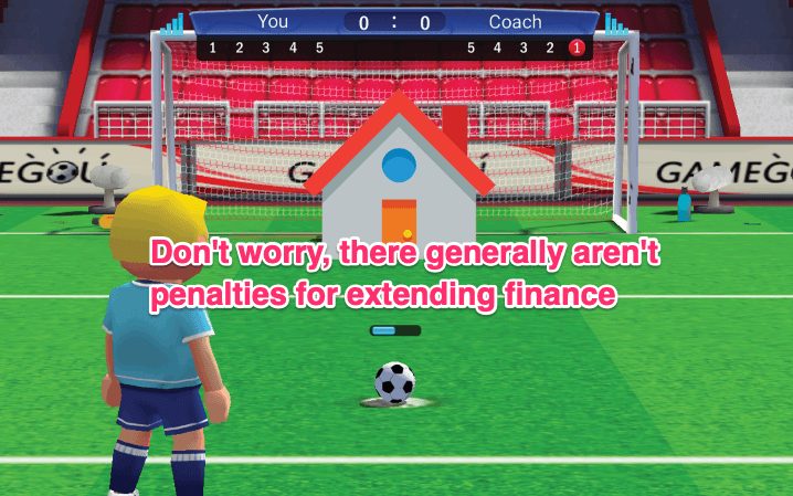 are there penalties for finance extension