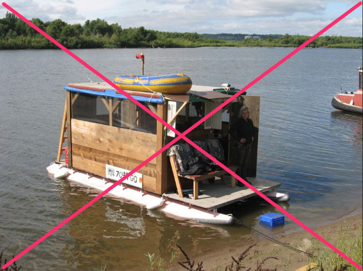 no houseboats fhsss