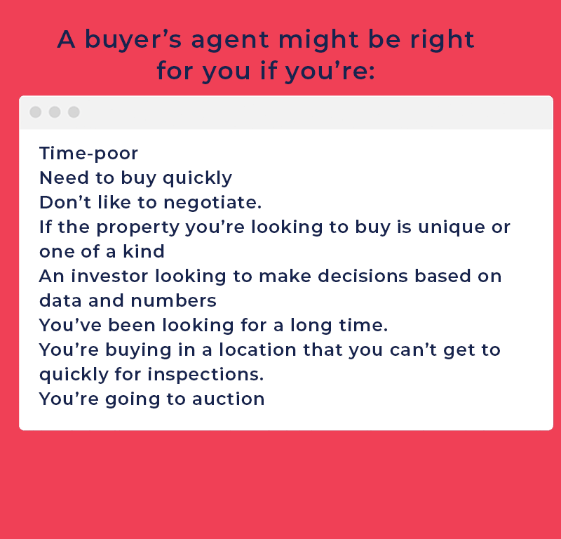 buyers agent-requirements