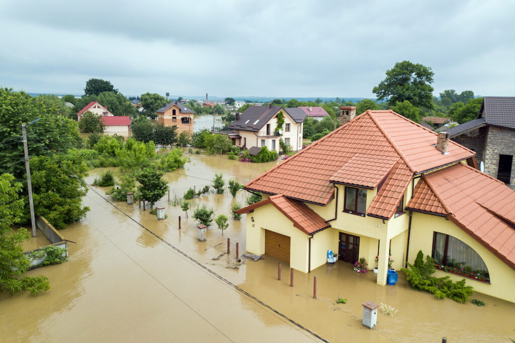 has the house you want to buy been flooded?