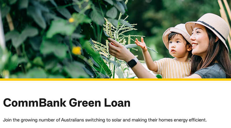 commbank green home loan