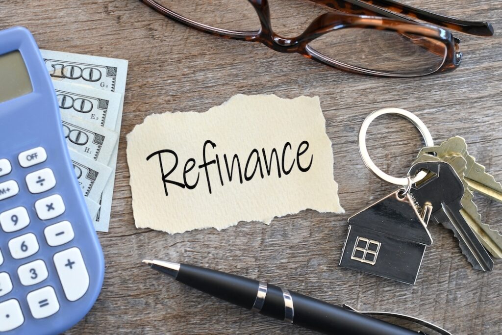 are refinance fees tax deductible