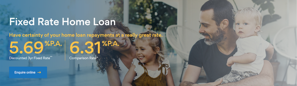 BOQ Fixed rate home loan