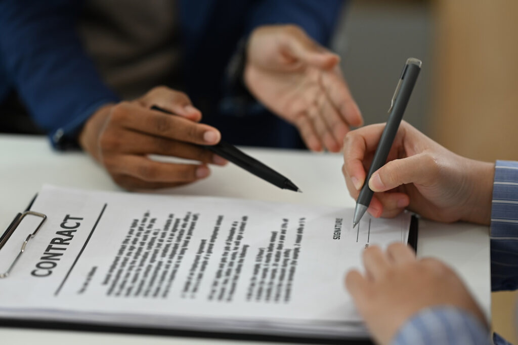Contract of sale