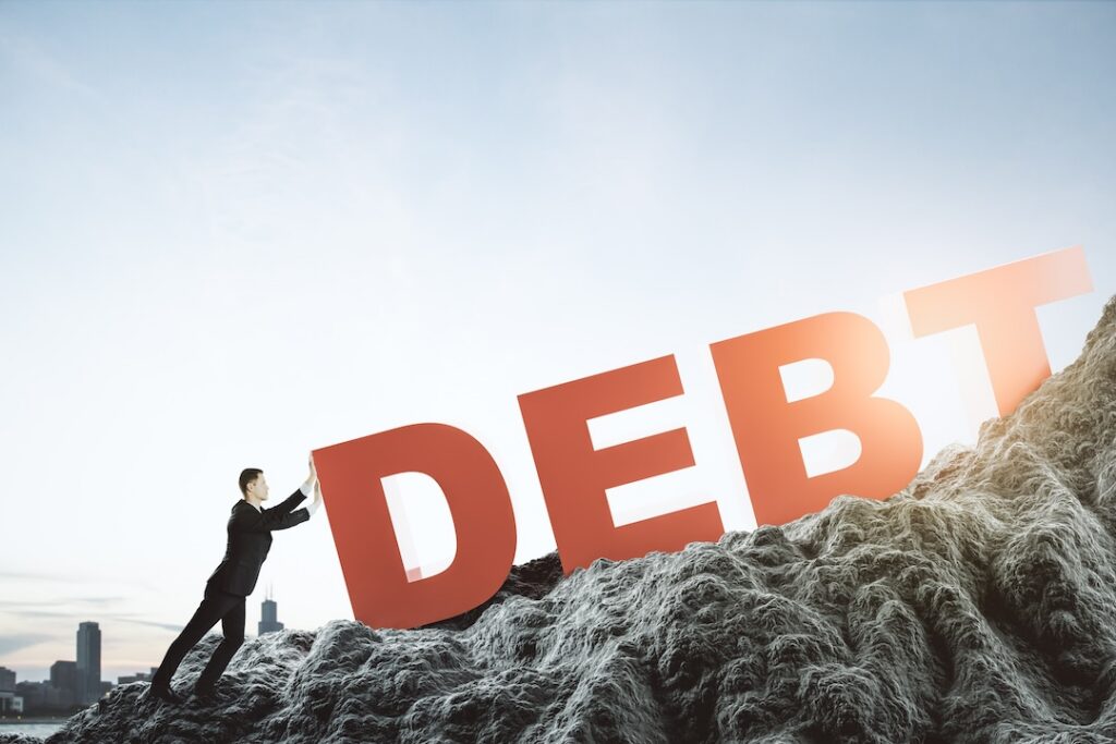 Get rid of debt for borrowing capacity